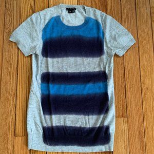 THEORY Symon Wool Stretch Sweater with Watercolor